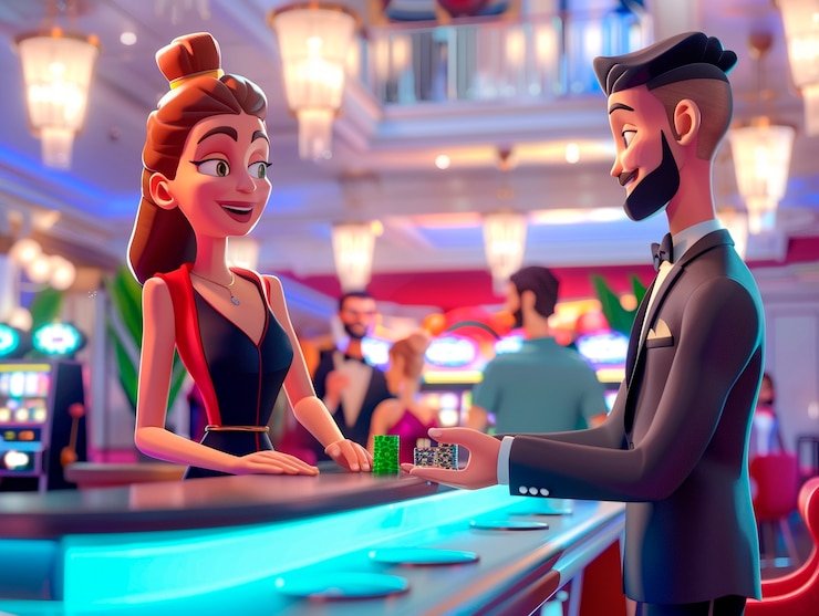 Live casino dealer and sportsbook event board